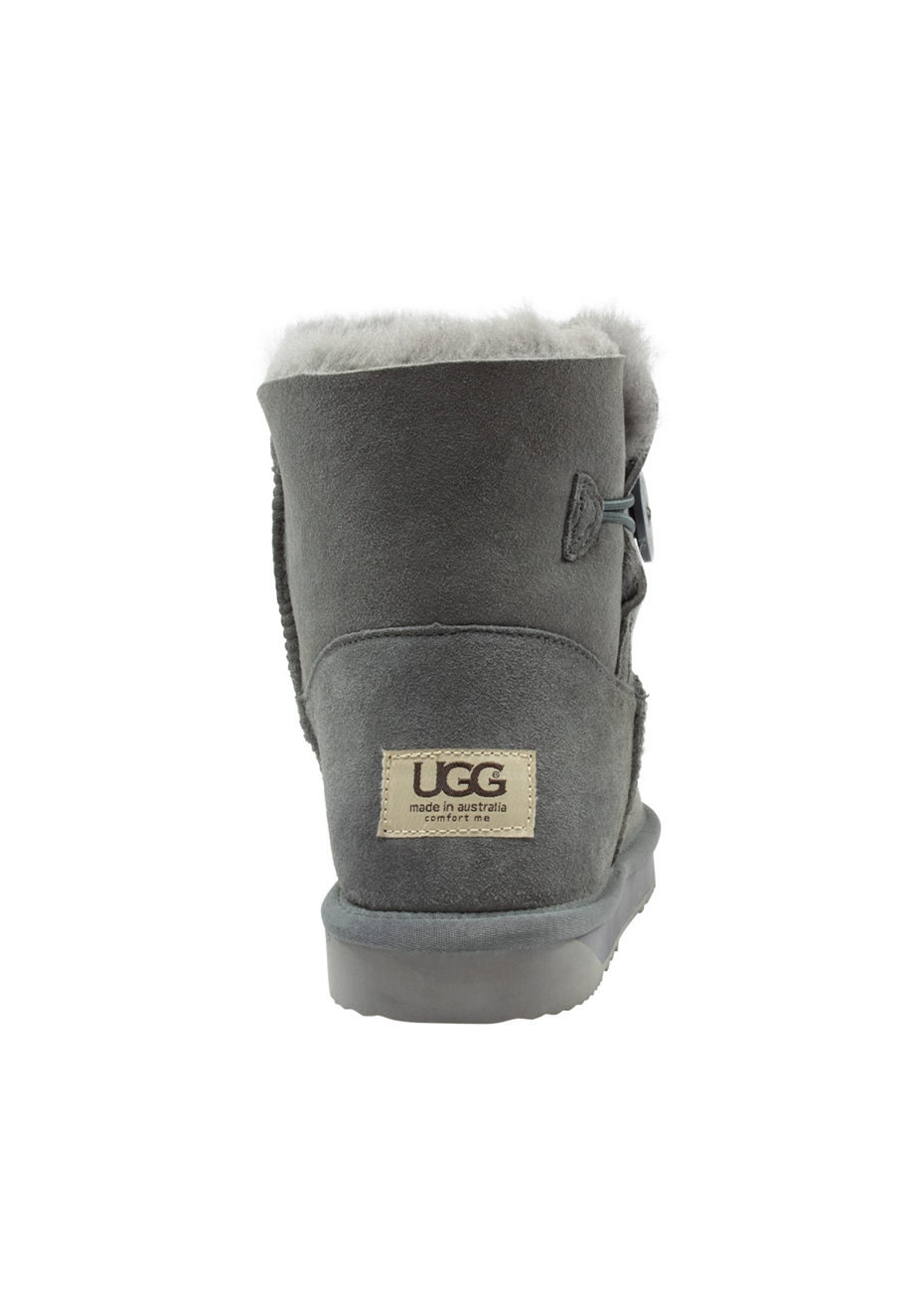 gray button uggs