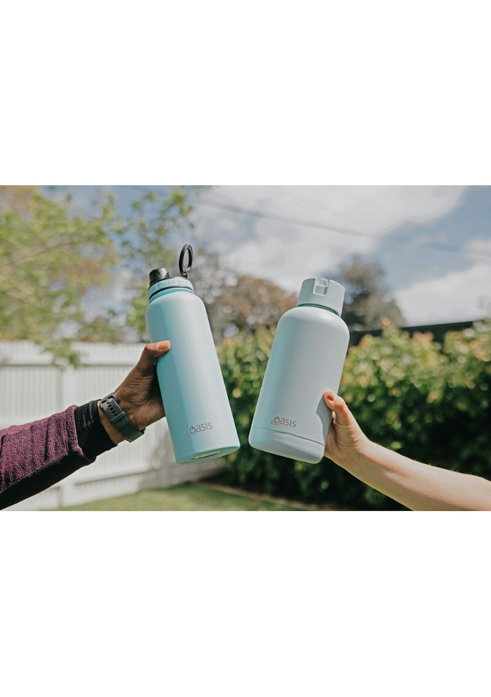 Oasis Stainless Steel Ceramic Moda Triple Wall Insulated Drink Bottle ...