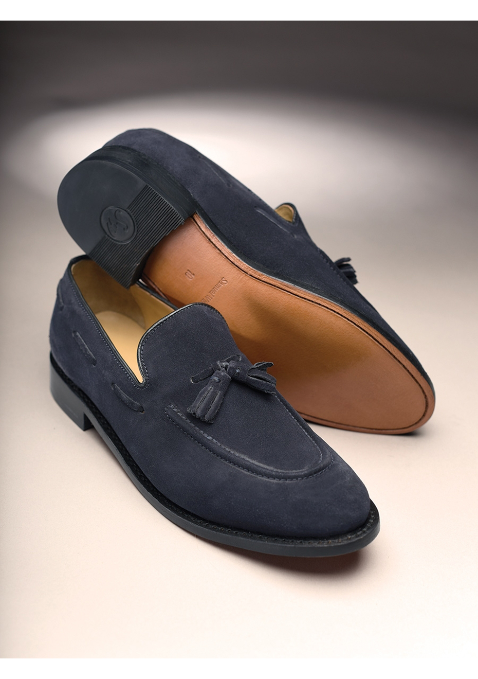 samuel windsor suede loafers