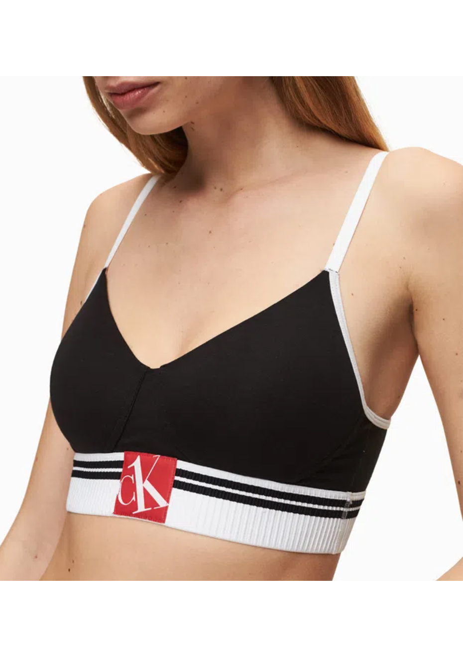 calvin klein lined bralette retro