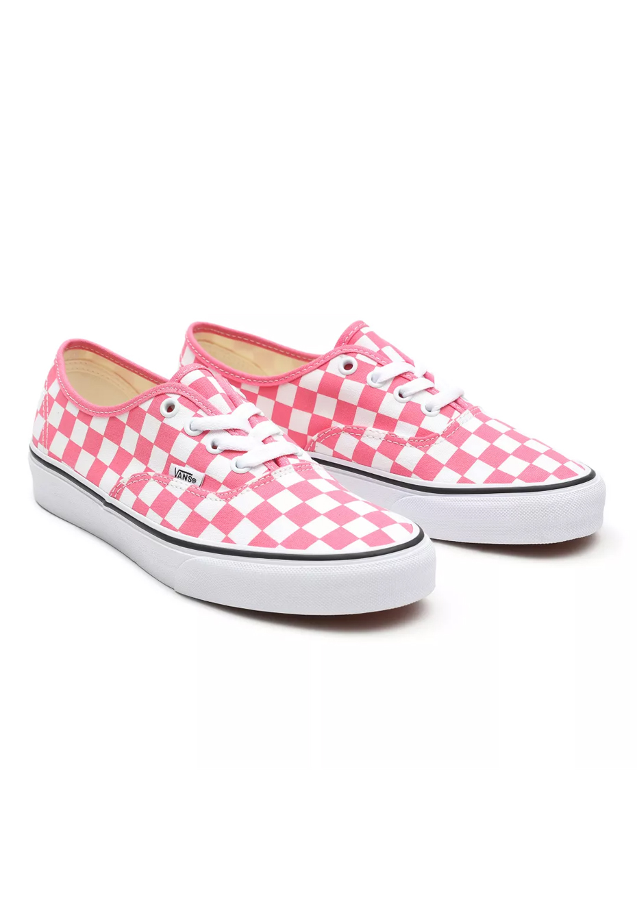 strawberry checkered vans