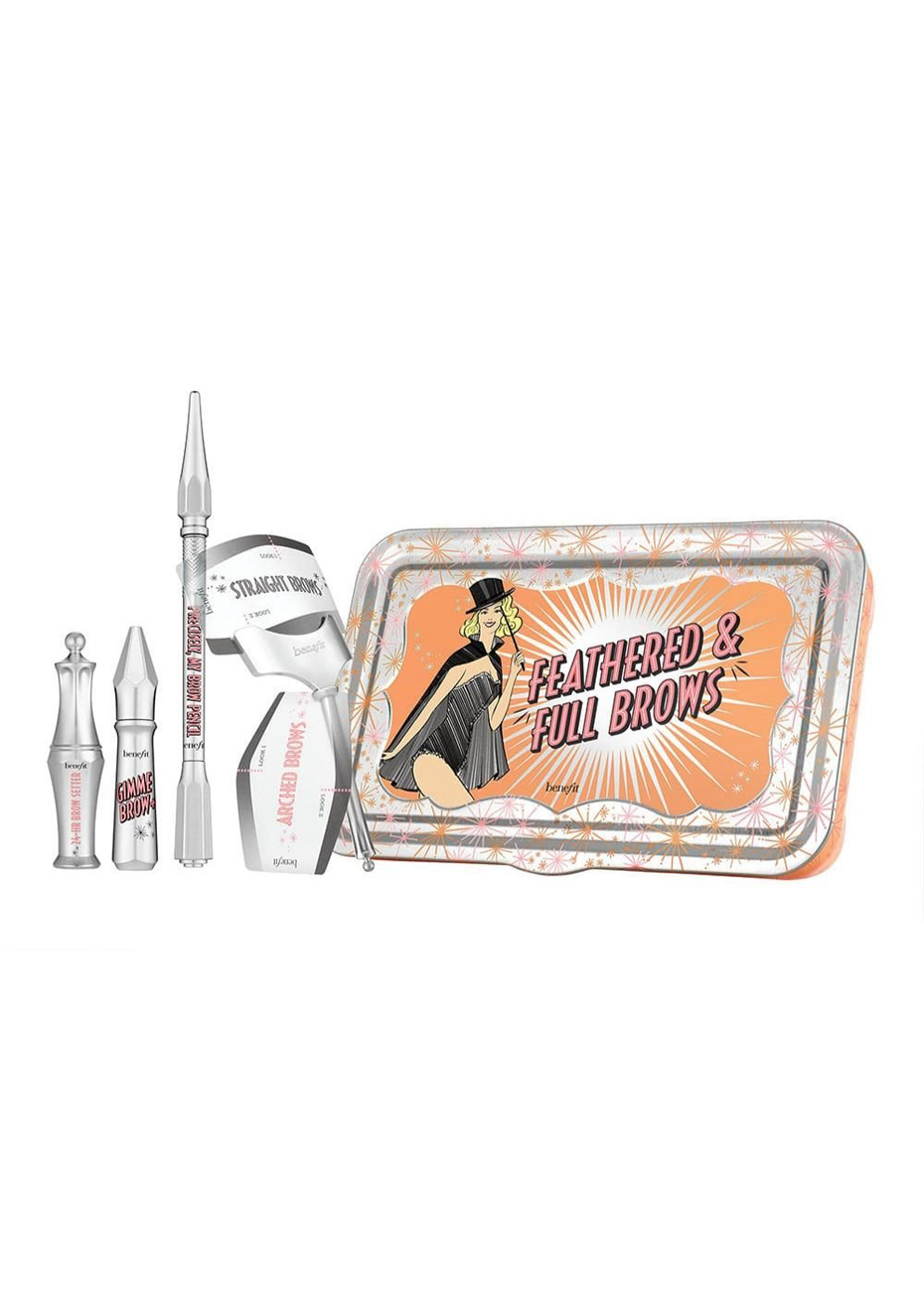 Benefit cosmetics 5-pc. feathered deals & full brows set