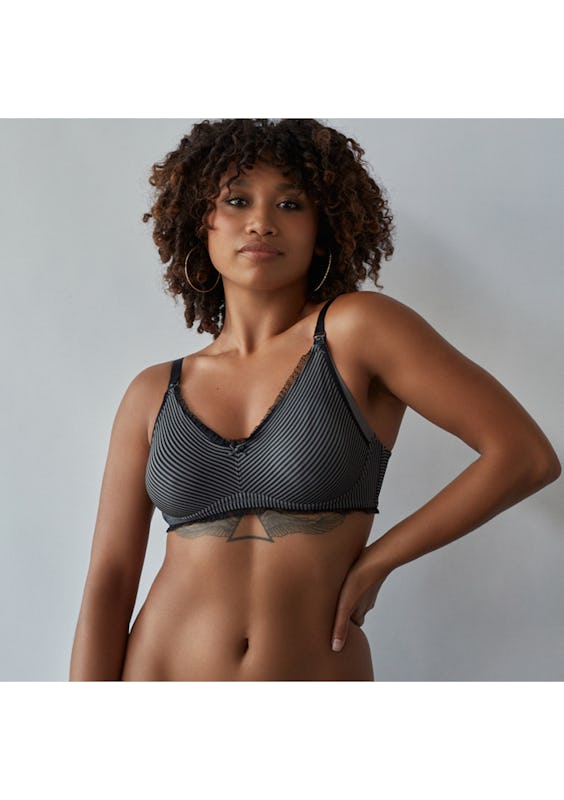 ME. by Bendon - Elodie Maternity Bra - Jet/Pewter - Onceit