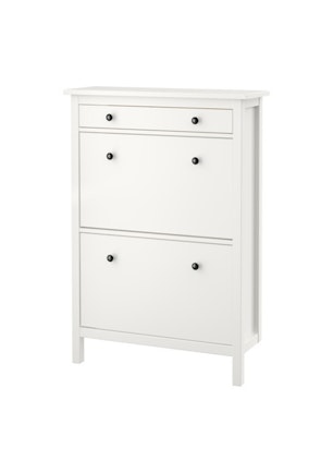 Ikea Hemnes Shoe Cabinet 89x127cm White Affordable Ikea Home