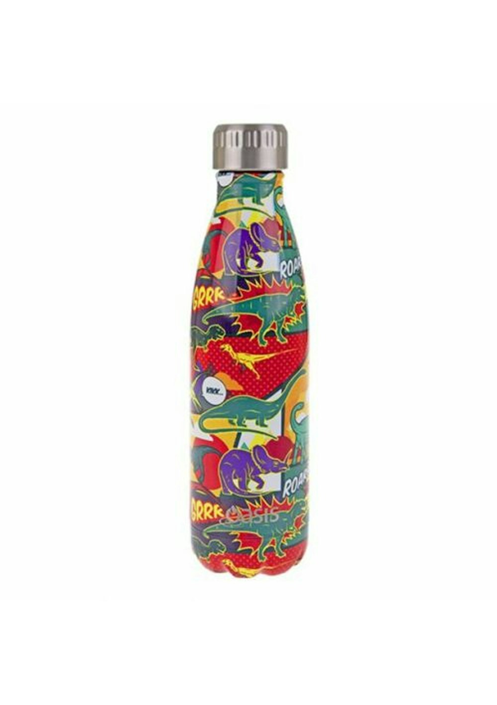 Oasis - Stainless Steel Insulated Drink Bottle 500ml - Dinosaurs - Onceit