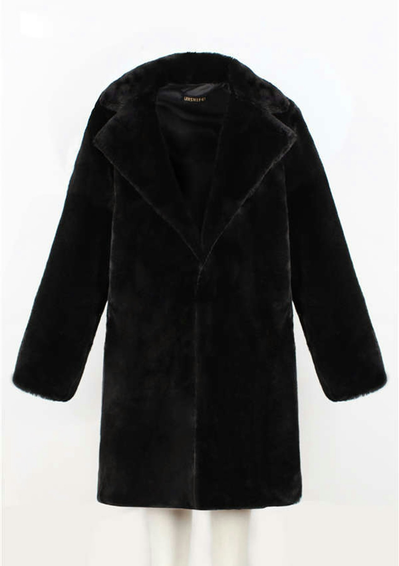 Womens Penny Coat - Black - Onceit