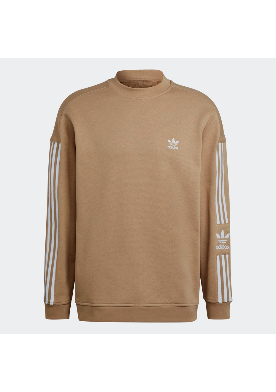 adidas beige crewneck