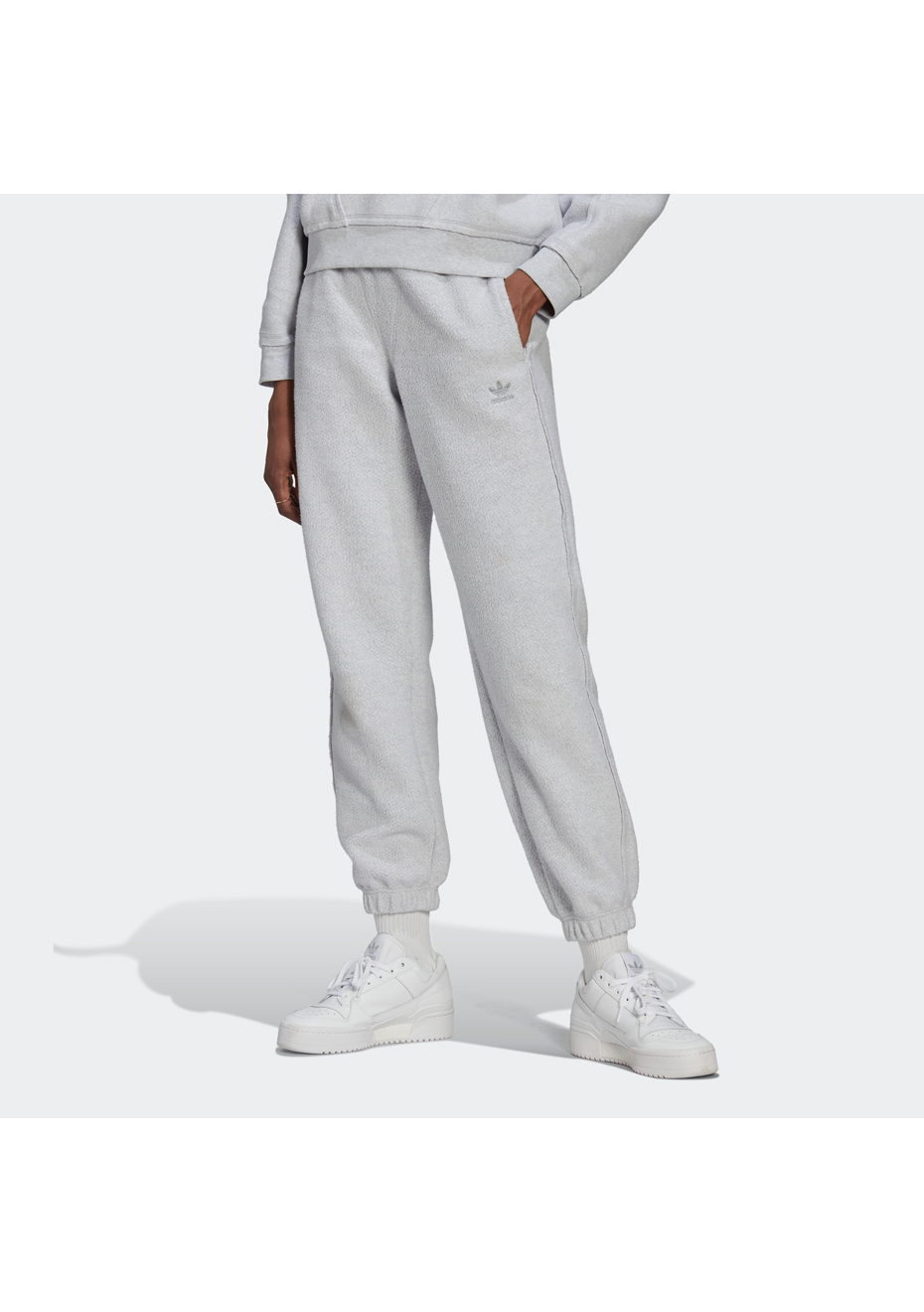 Light grey discount adidas joggers