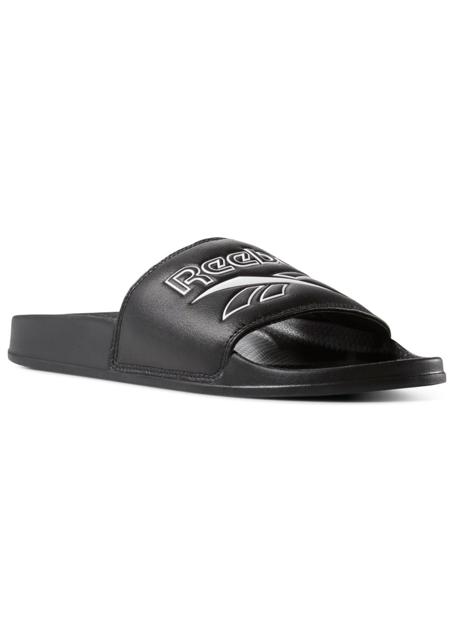 reebok leather sandals