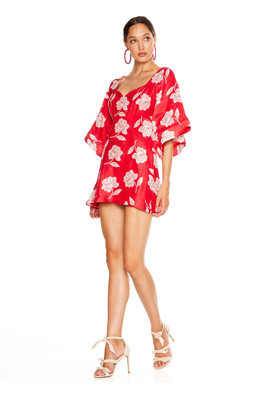 wild poppy mini dress