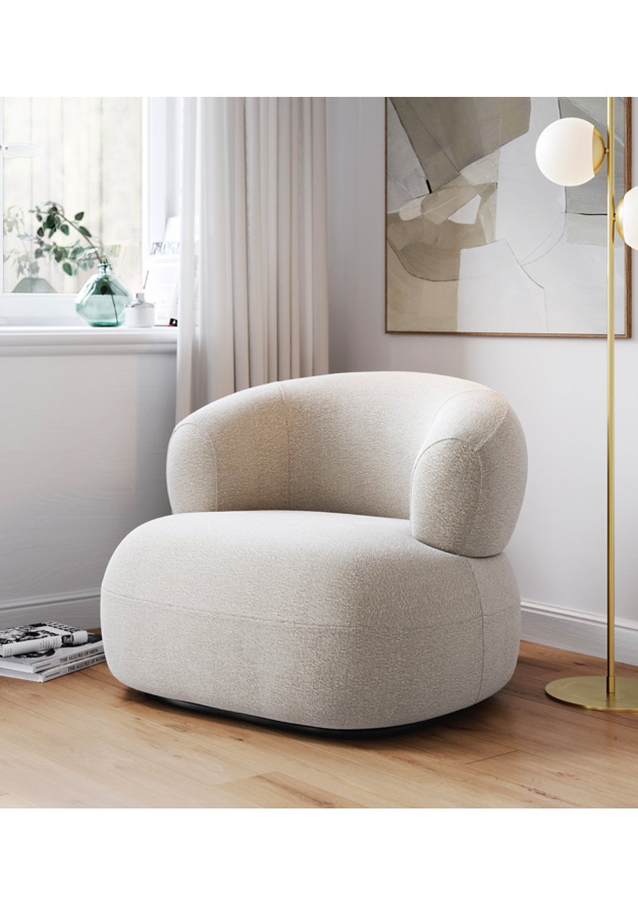 cloud swivel chair