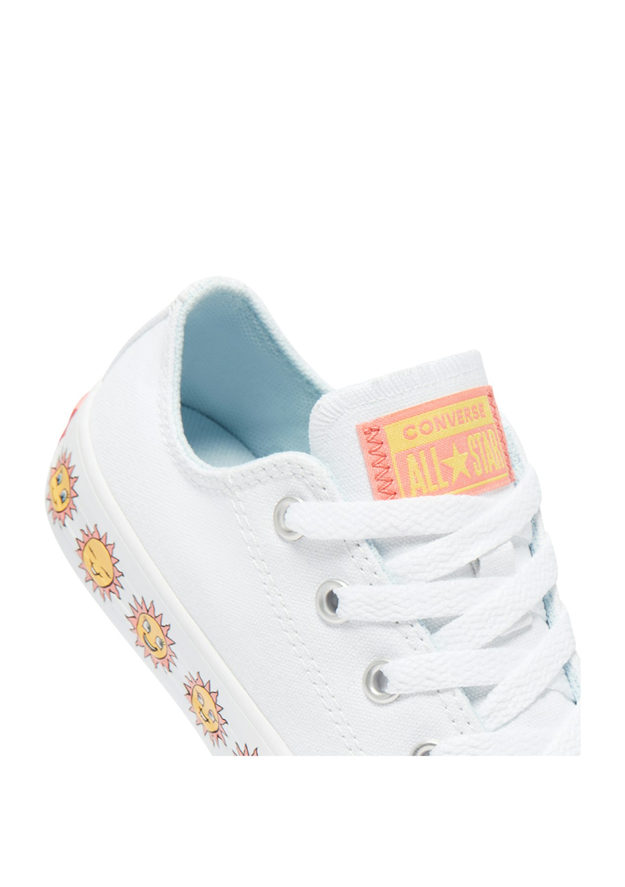 Converse Kids - Chuck Taylor All Star Sunny Side - White/Chambray Blue/Pink  Gaze - Onceit
