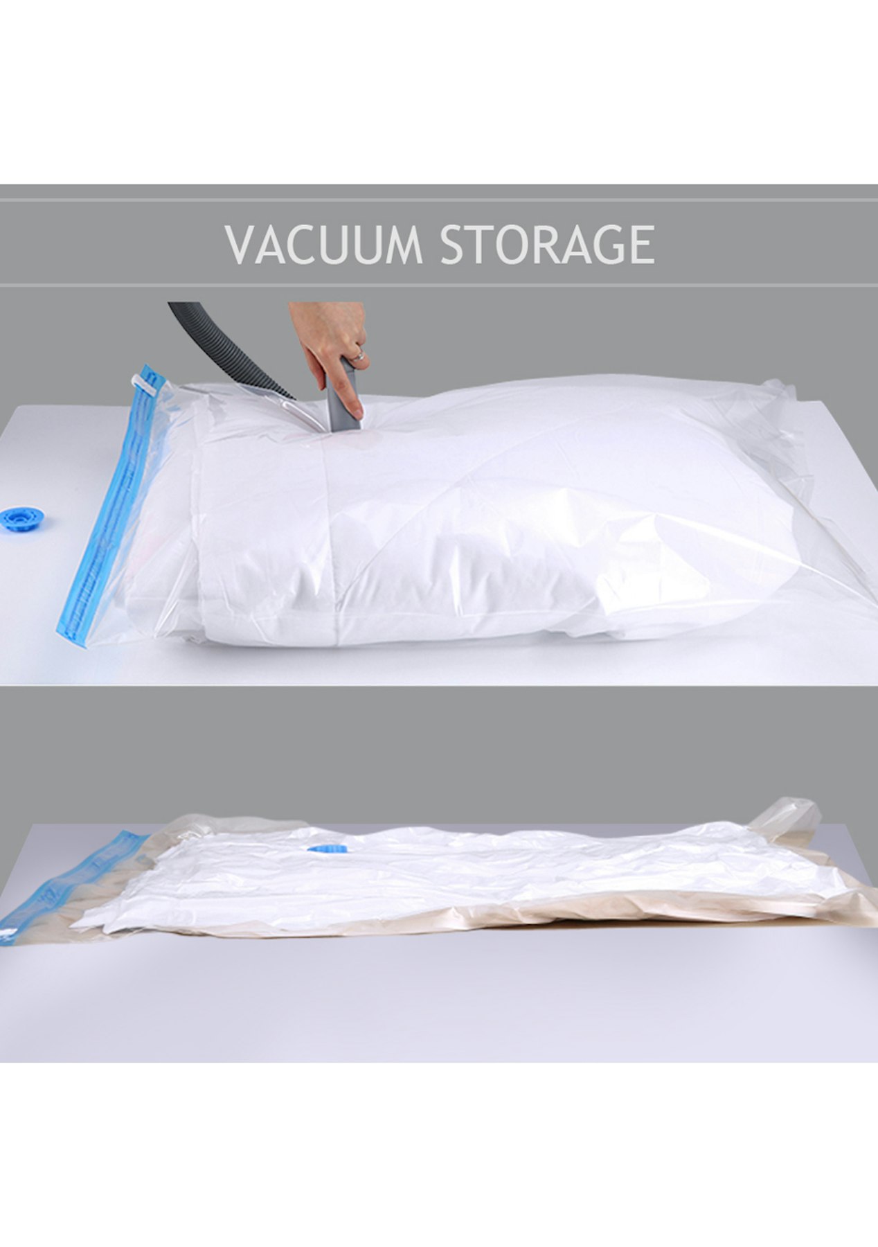 100x70cm Vacuum Storage Bags 24 Pack Home Storage Onceit