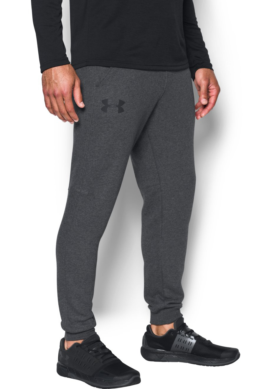 under armour rival fitted tapered jogger