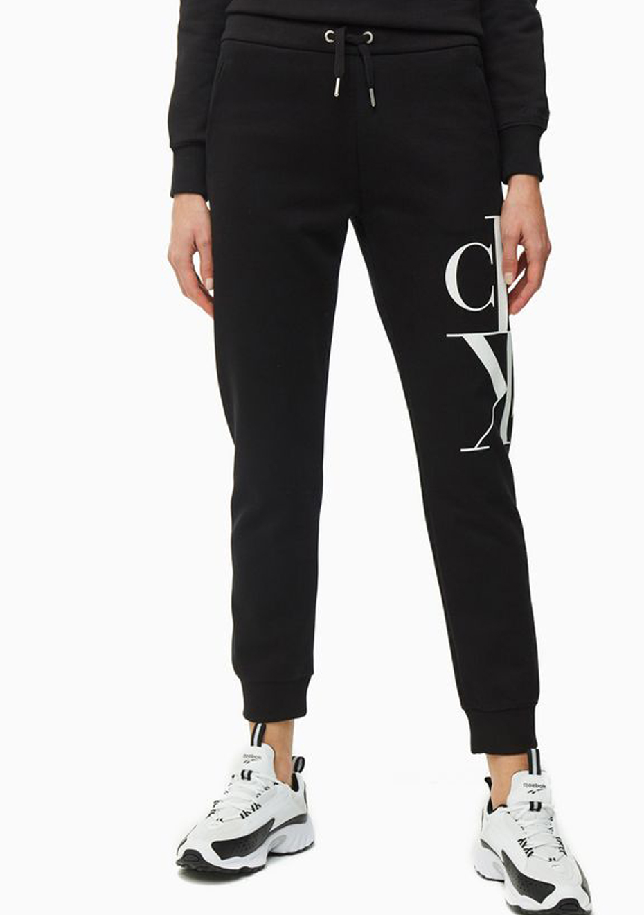 calvin klein monogram logo joggers