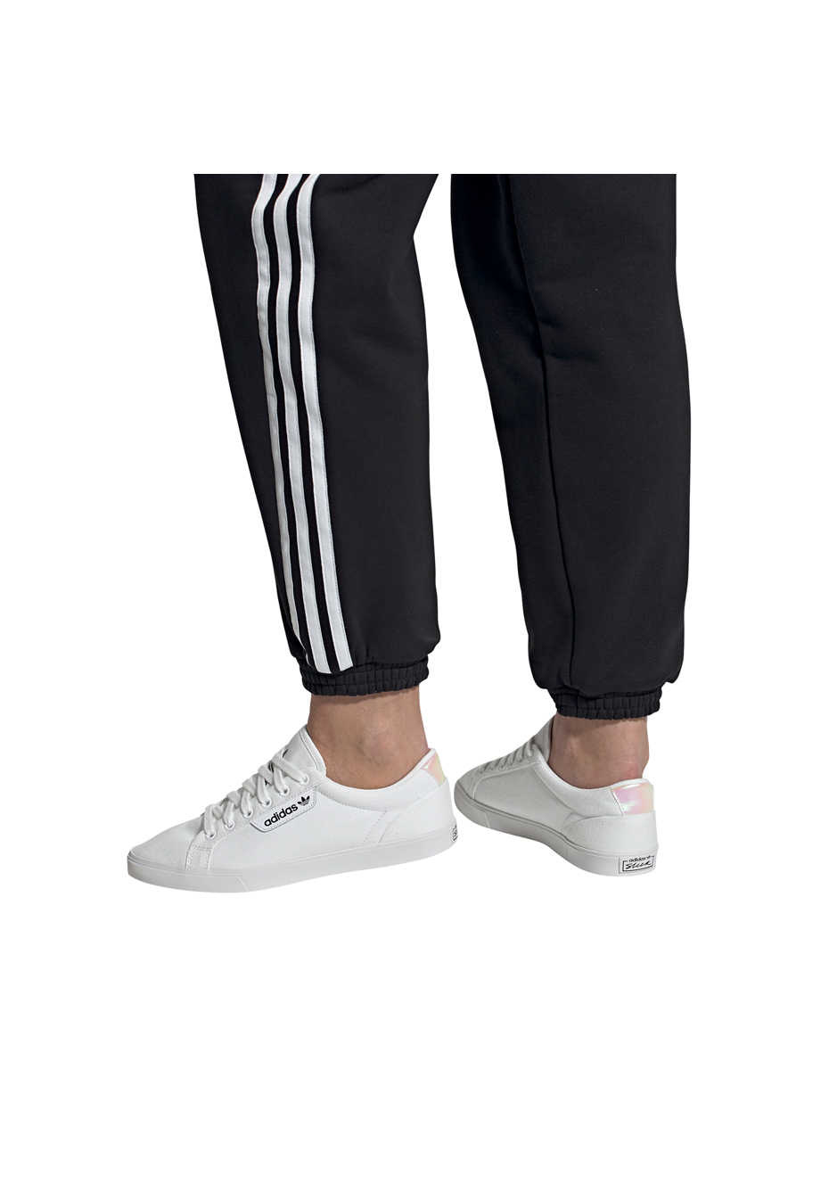 adidas originals white sleek lo trainers