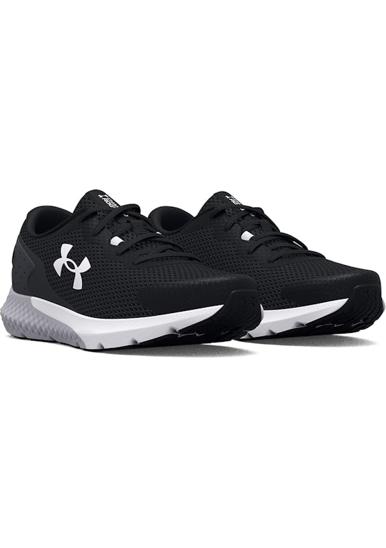 Under Armour - Mens Charged Rogue 3 - Black/Mod Gray/White - Onceit