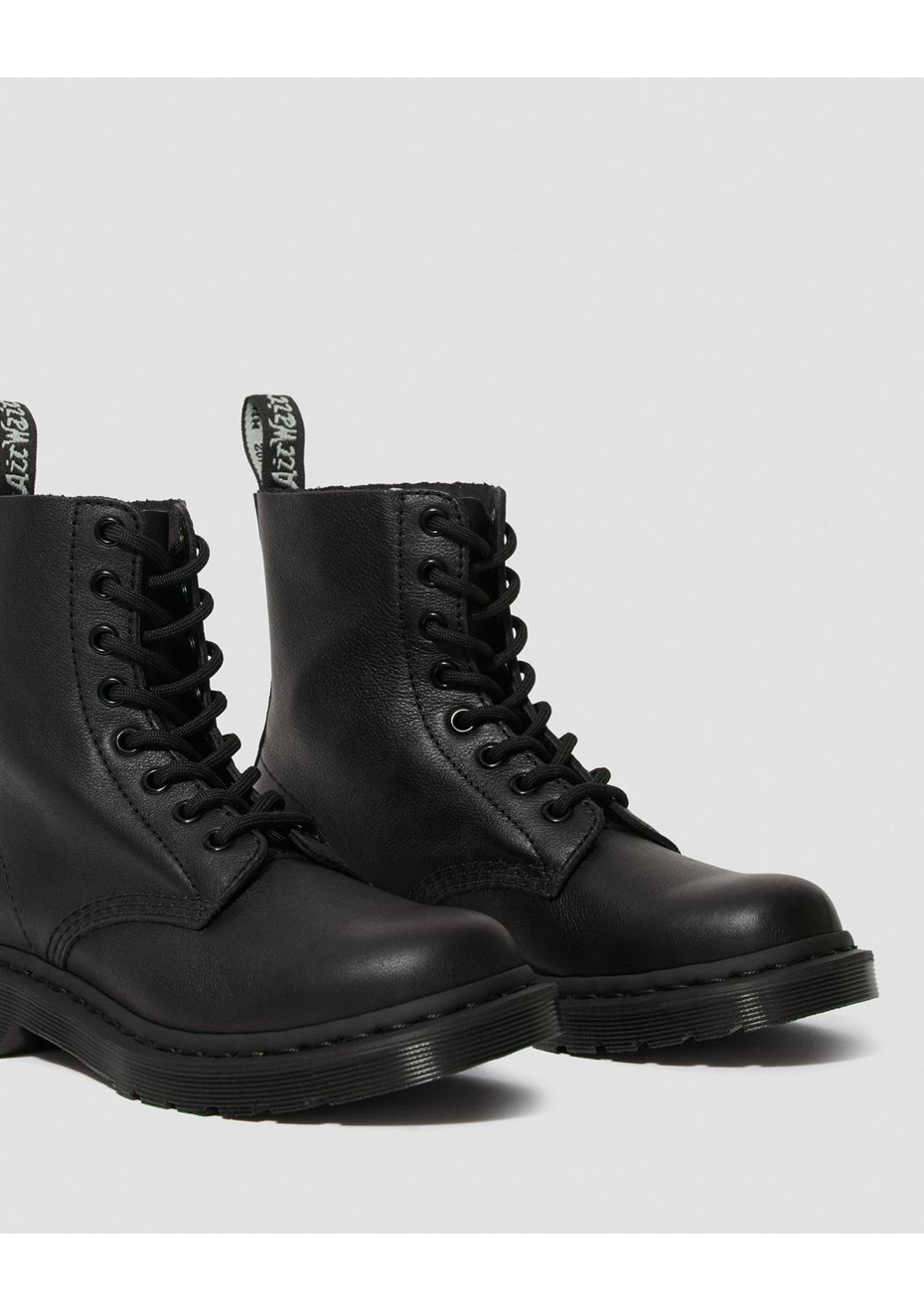 mono black doc martens