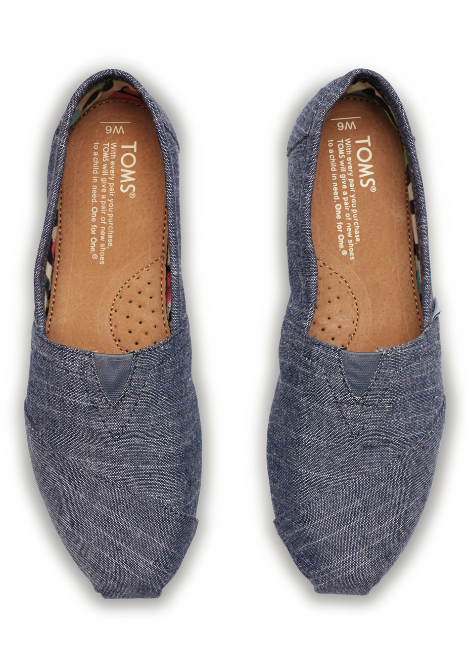 toms alpargata chambray