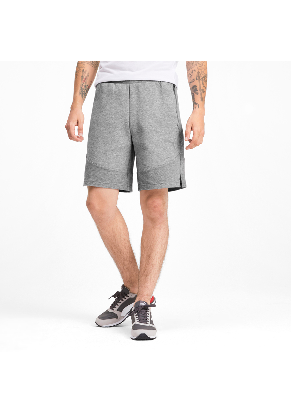 puma zip pocket shorts