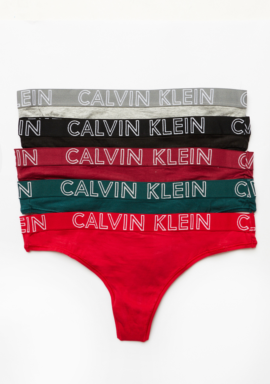 calvin klein ultimate cotton thong 5 pack