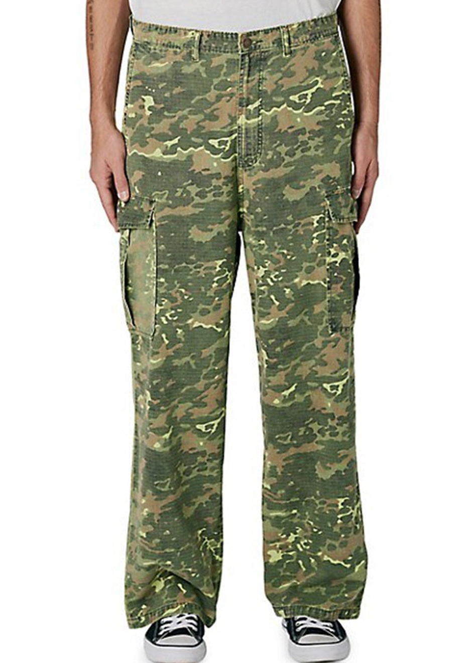 Rollas - Mens Ace Ripstop Cargo Pant - Camo - Onceit