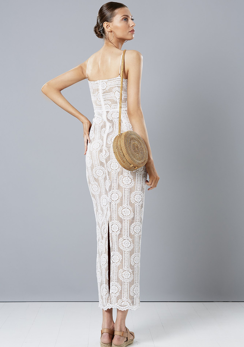 wisteria maxi dress