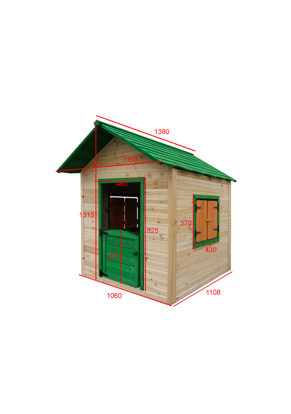 play house dimensions