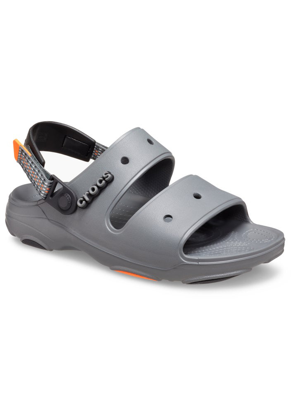 Estonished Dark Grey Glossy Finished Sandals | SHV-SP-96 | Cilory.com