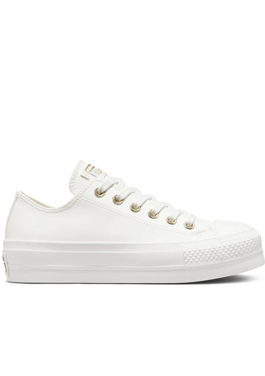 Converse all outlet star gold leather