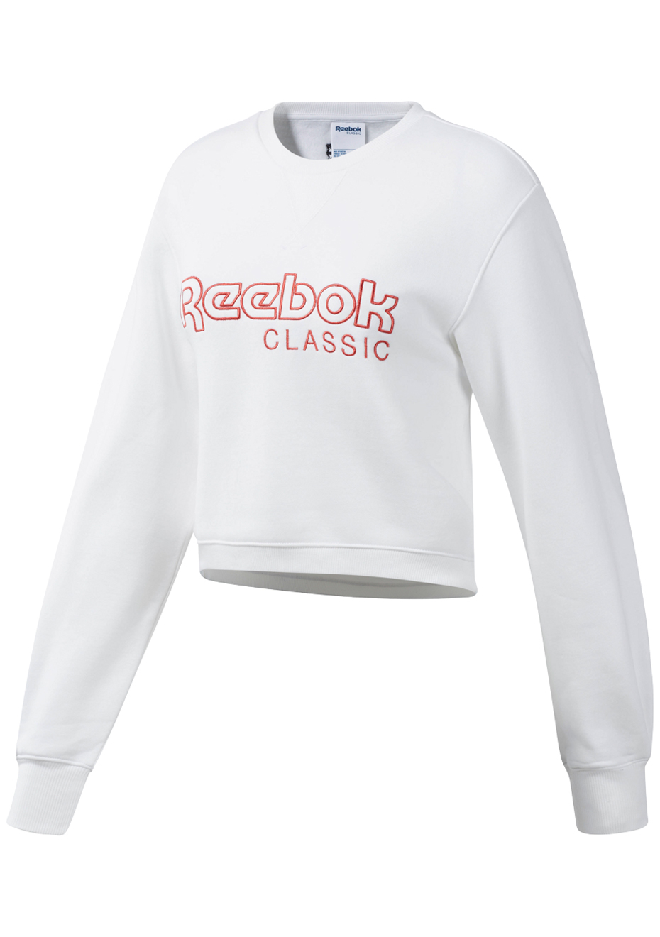 reebok classic sweatshirt white