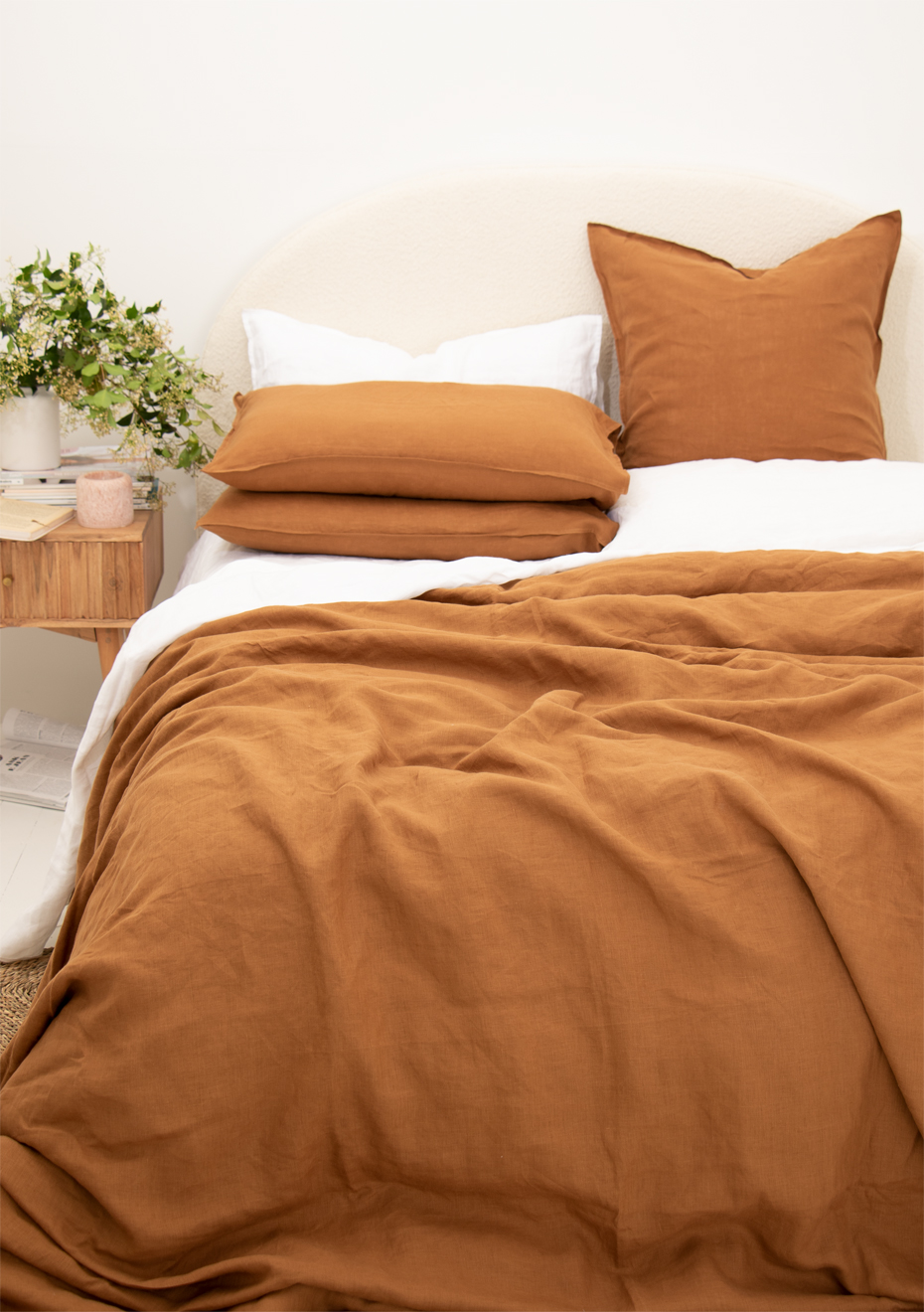 onceit linen duvet