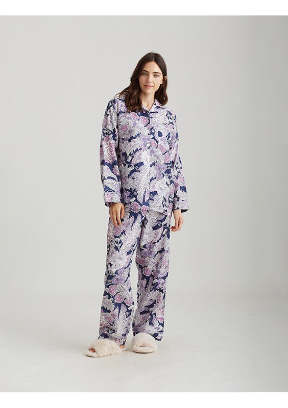 Papinelle - Ella Luxe Full Length PJ - Wisteria - Onceit