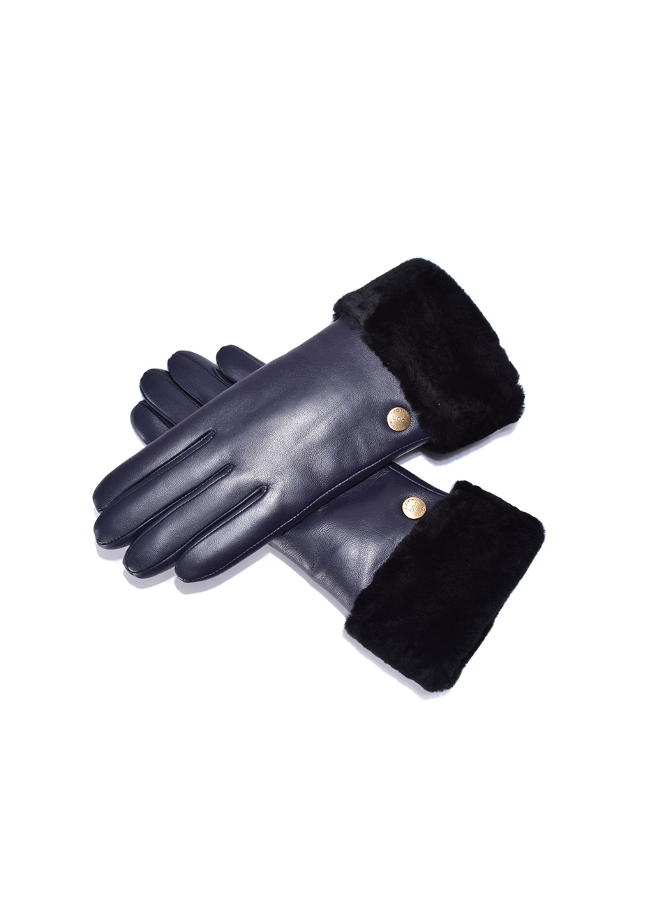 chloe leather gloves