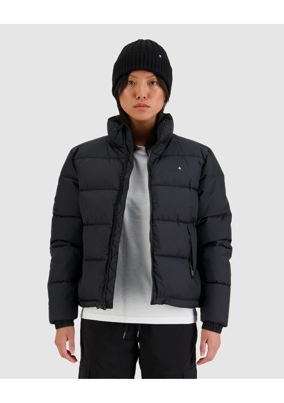 Huffer womens hot sale track puffer jacket