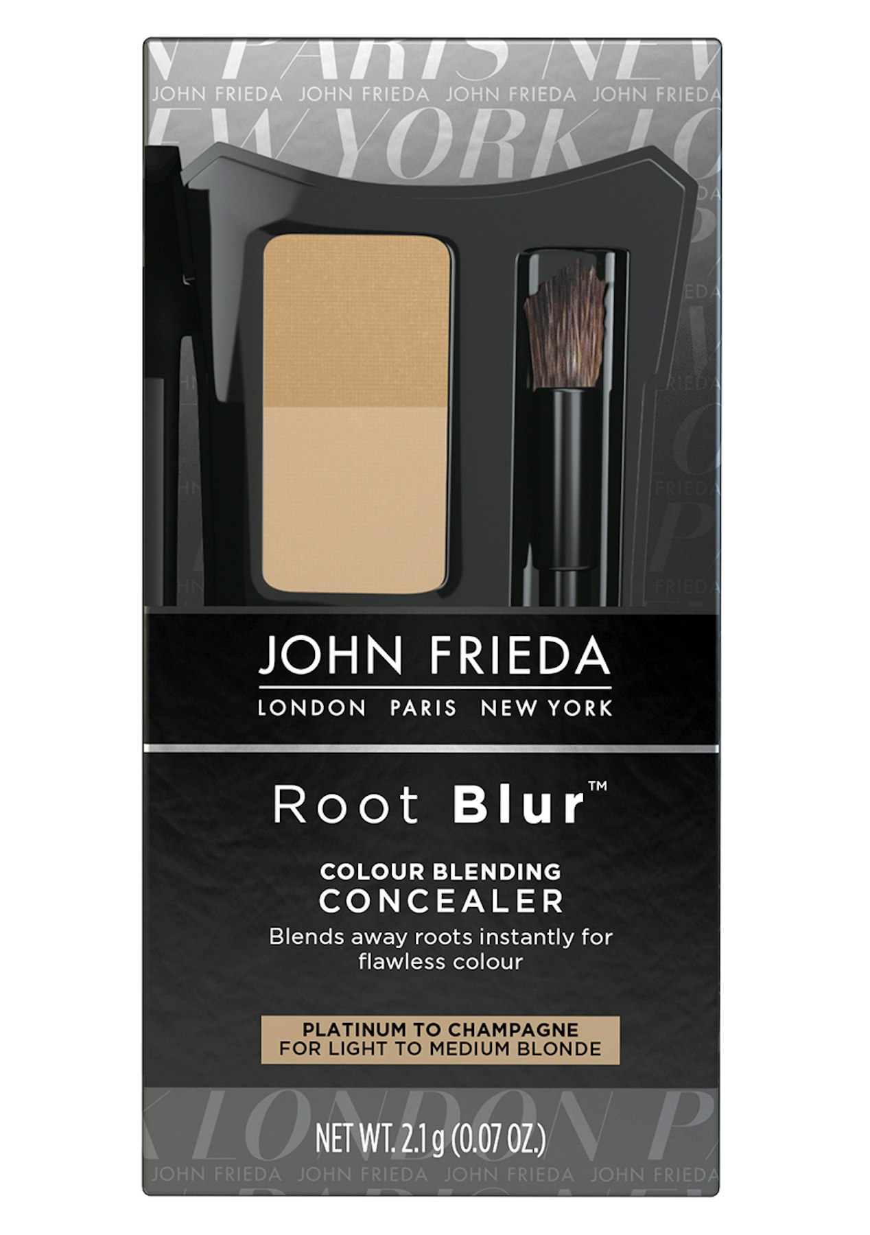 John Frieda Root Blur Blonde Platinum To Champagne Light Med