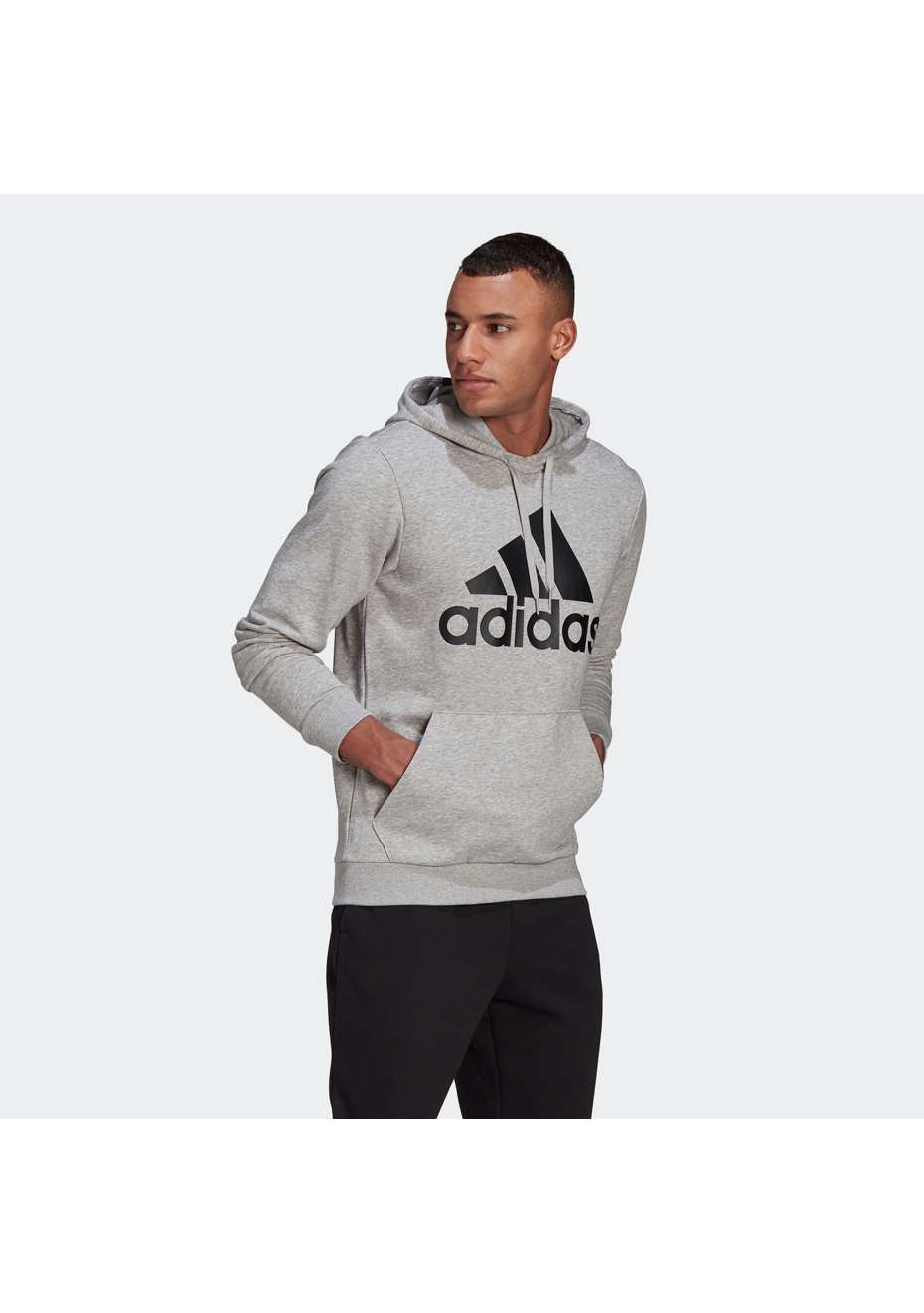 adidas big logo hoodie mens