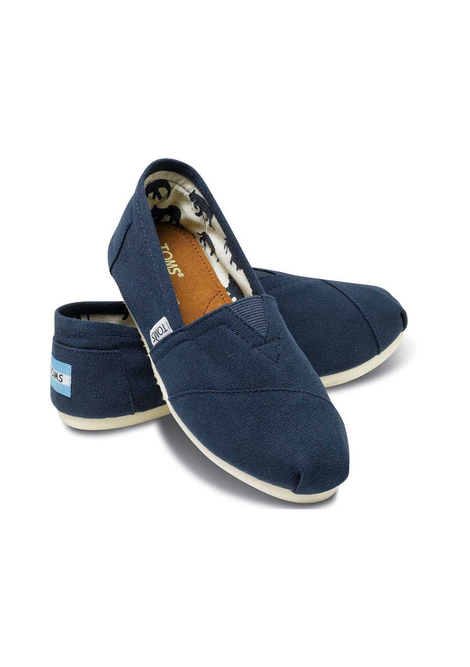 toms shoes navy