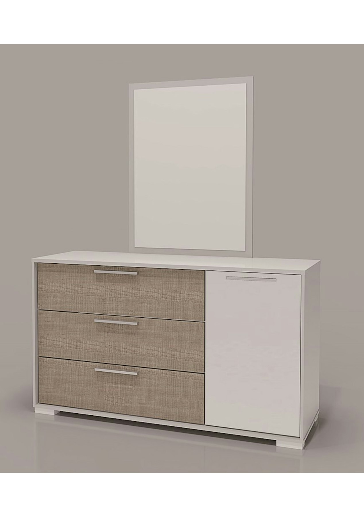 Brooklyn Dresser With Brooklyn Mirror Set Affordable Furniture