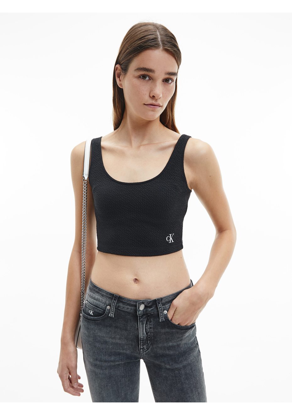 calvin klein strappy top