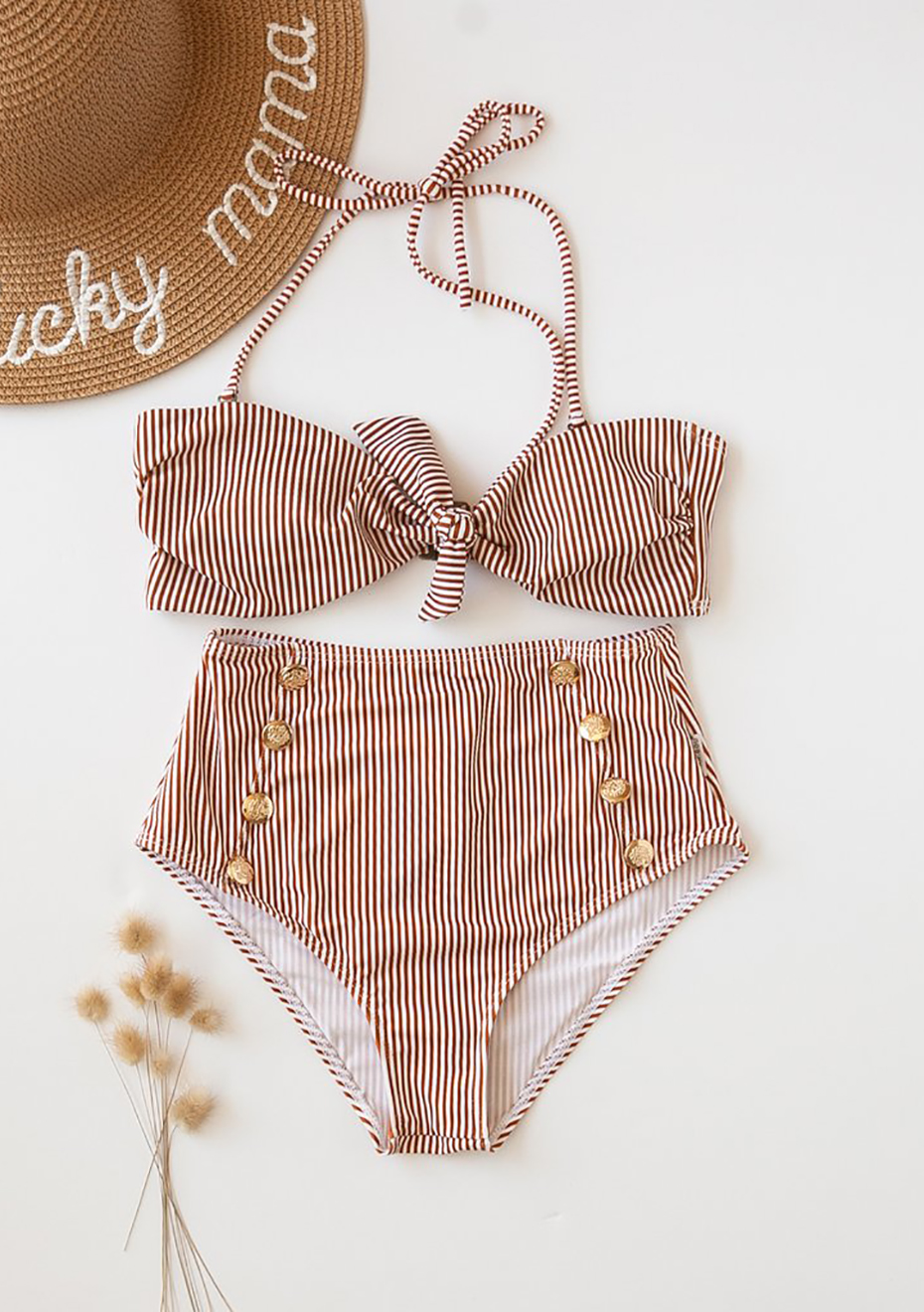 puma sailing bandeau bikini