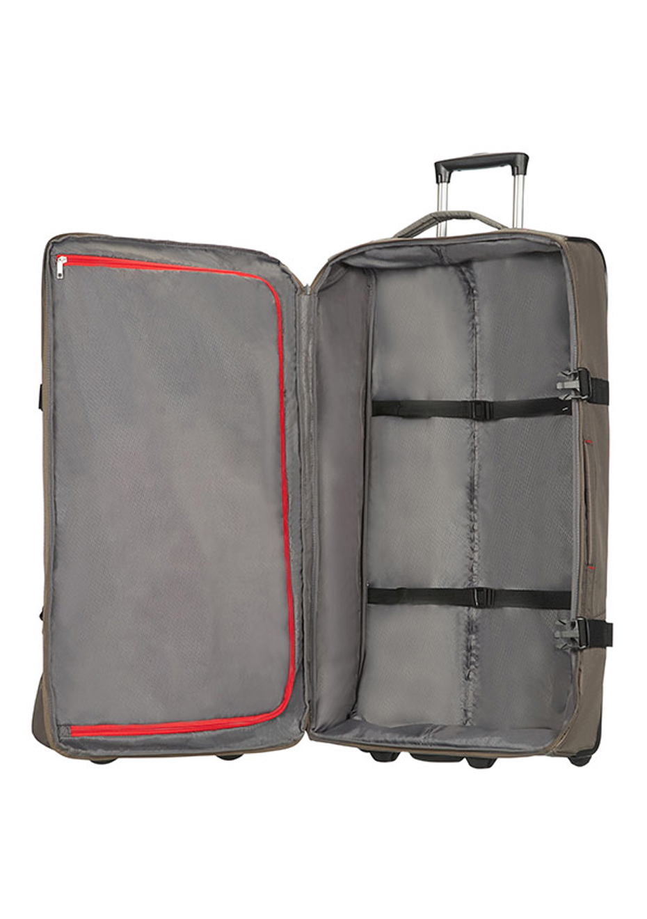 samsonite rewind natural duffle on wheels 82cm