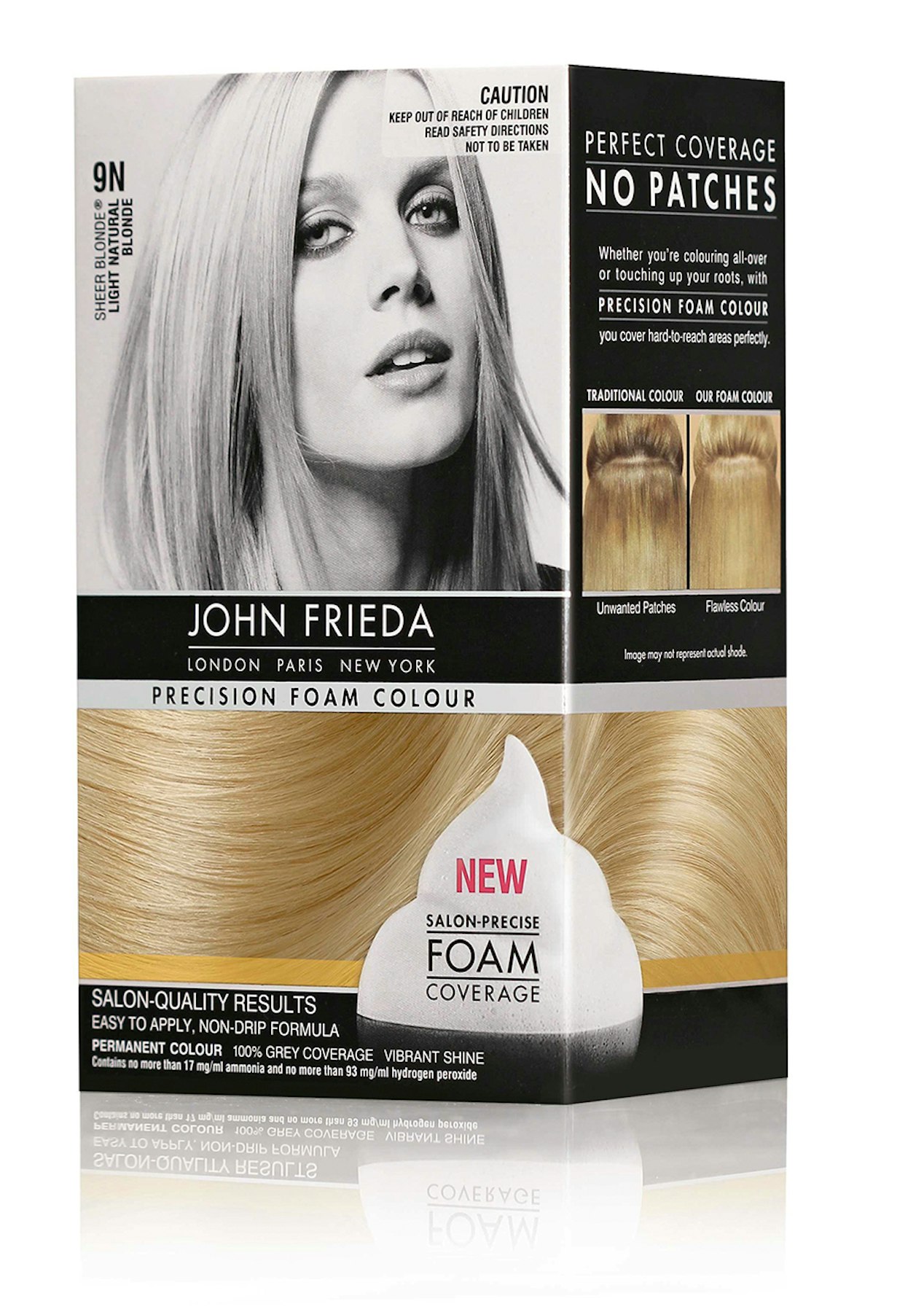 John Frieda Precision Foam Colour 9n Light Natural Blonde Big